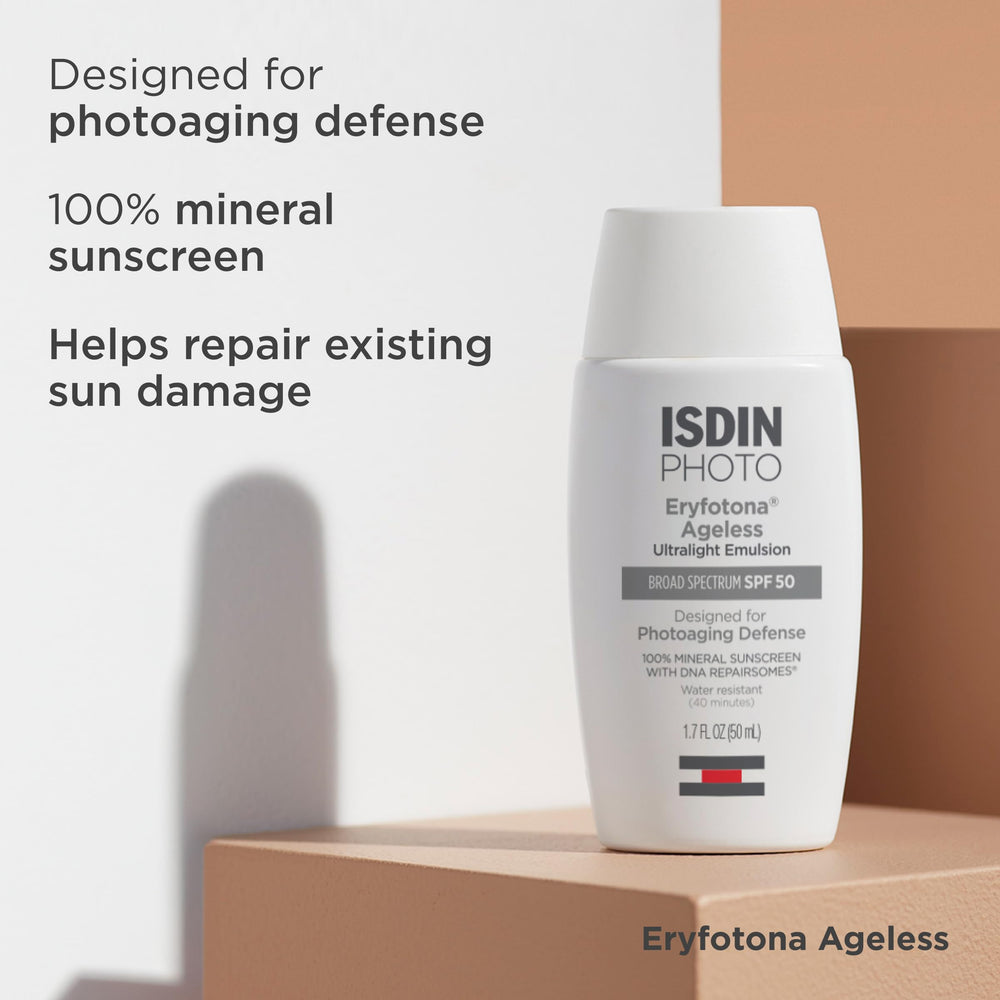 ISDIN Eryfotona Ageless vitamin E antioxidant boost for skin health