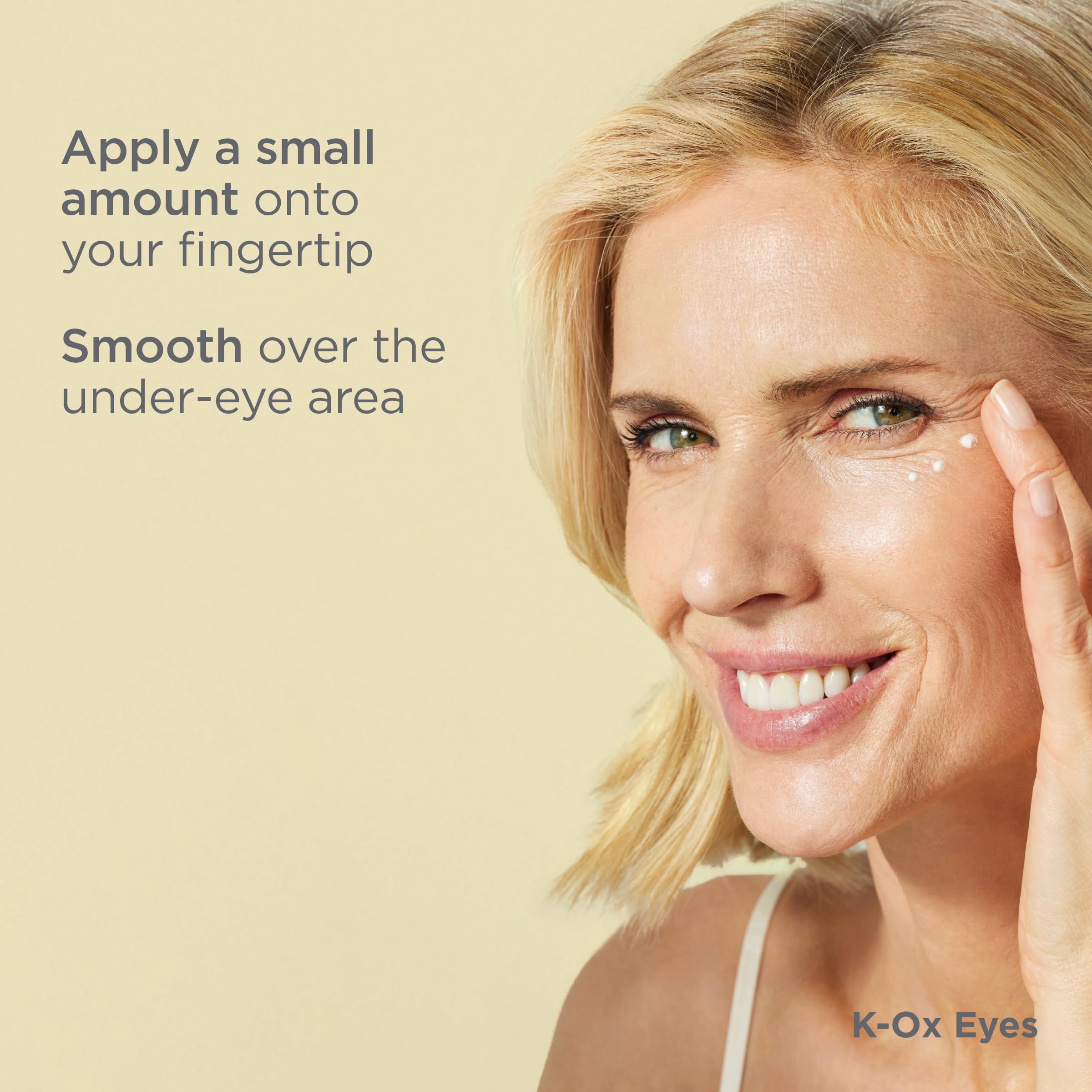 ISDIN Isdinceutics K-Ox Eyes application-demo demonstrates day and night use