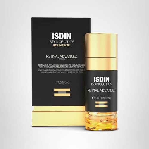 ISDIN Retinal Advanced two-phase technology illustration for stability.