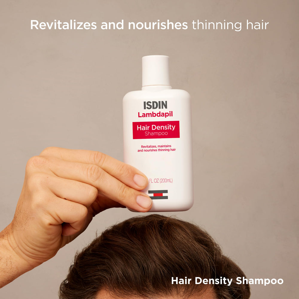 ISDIN Lambdapil shampoo lather ready to rinse for fuller-looking hair