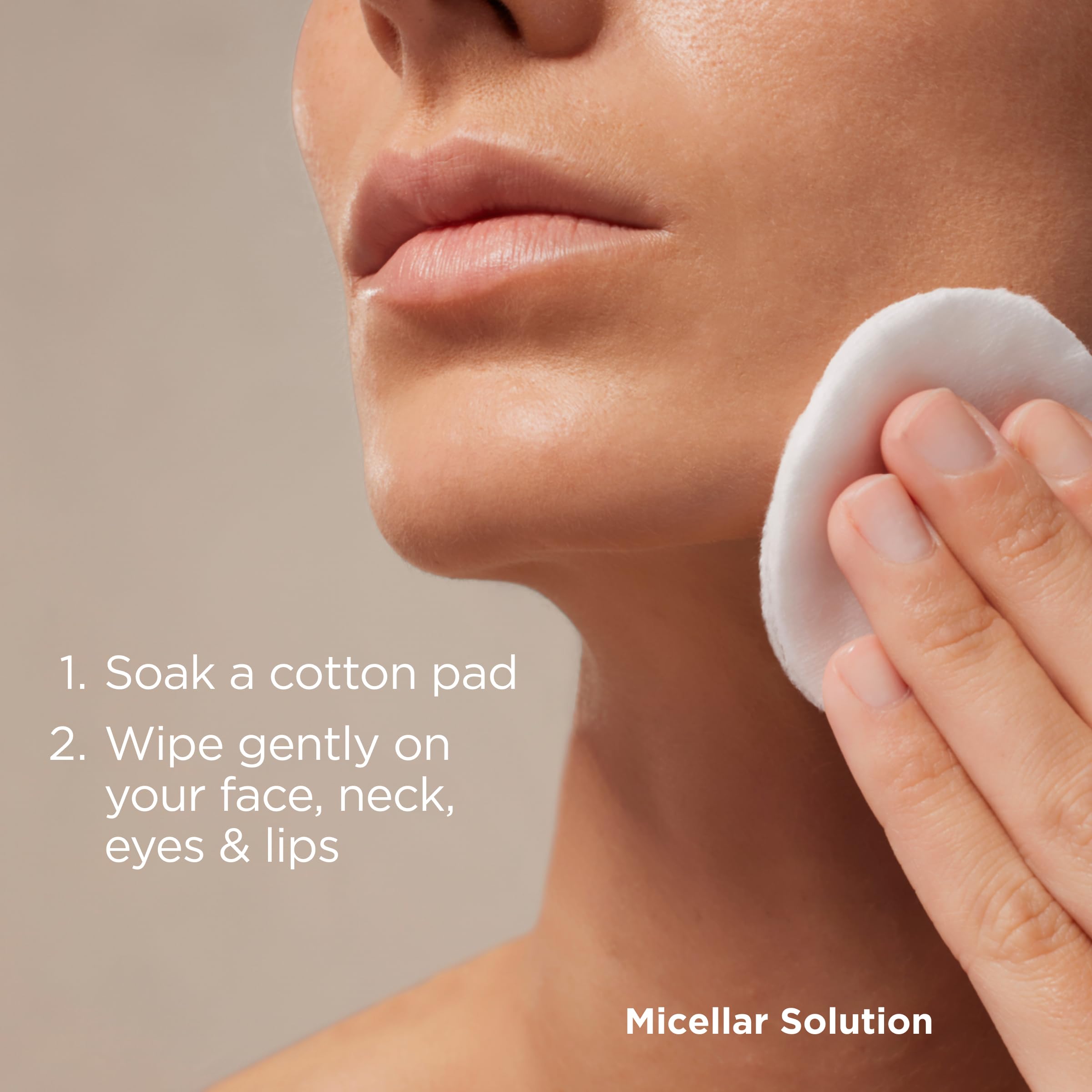 ISDIN Micellar 4-in-1 swirl texture highlights micelle technology that cleans without harshness.