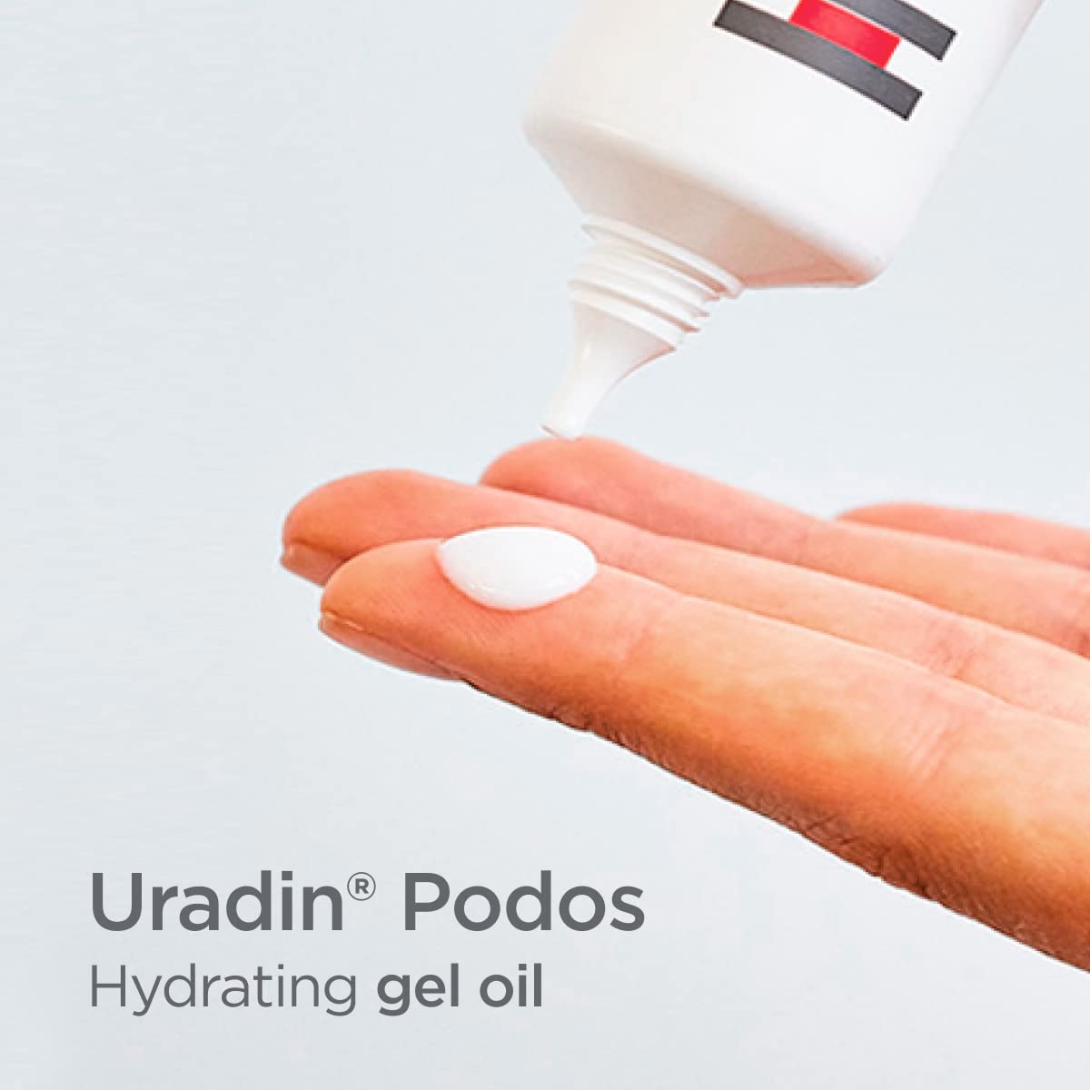 ISDIN Uradin Podos foot close-up shows smoother, softer-looking skin
