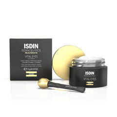 ISDIN Vital Eyes night cream tube for under-eye repair and nourishment.
