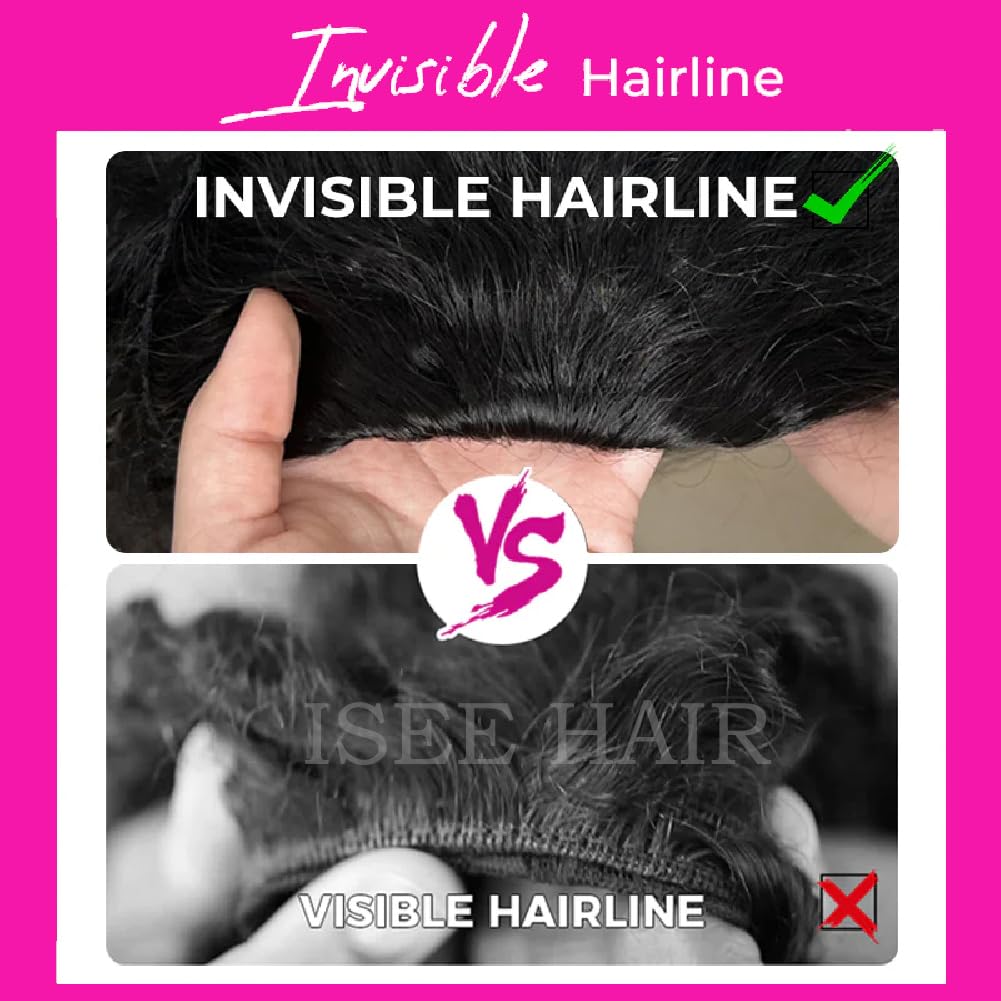 ISEE half wig packaging-box highlights ready-to-wear convenience