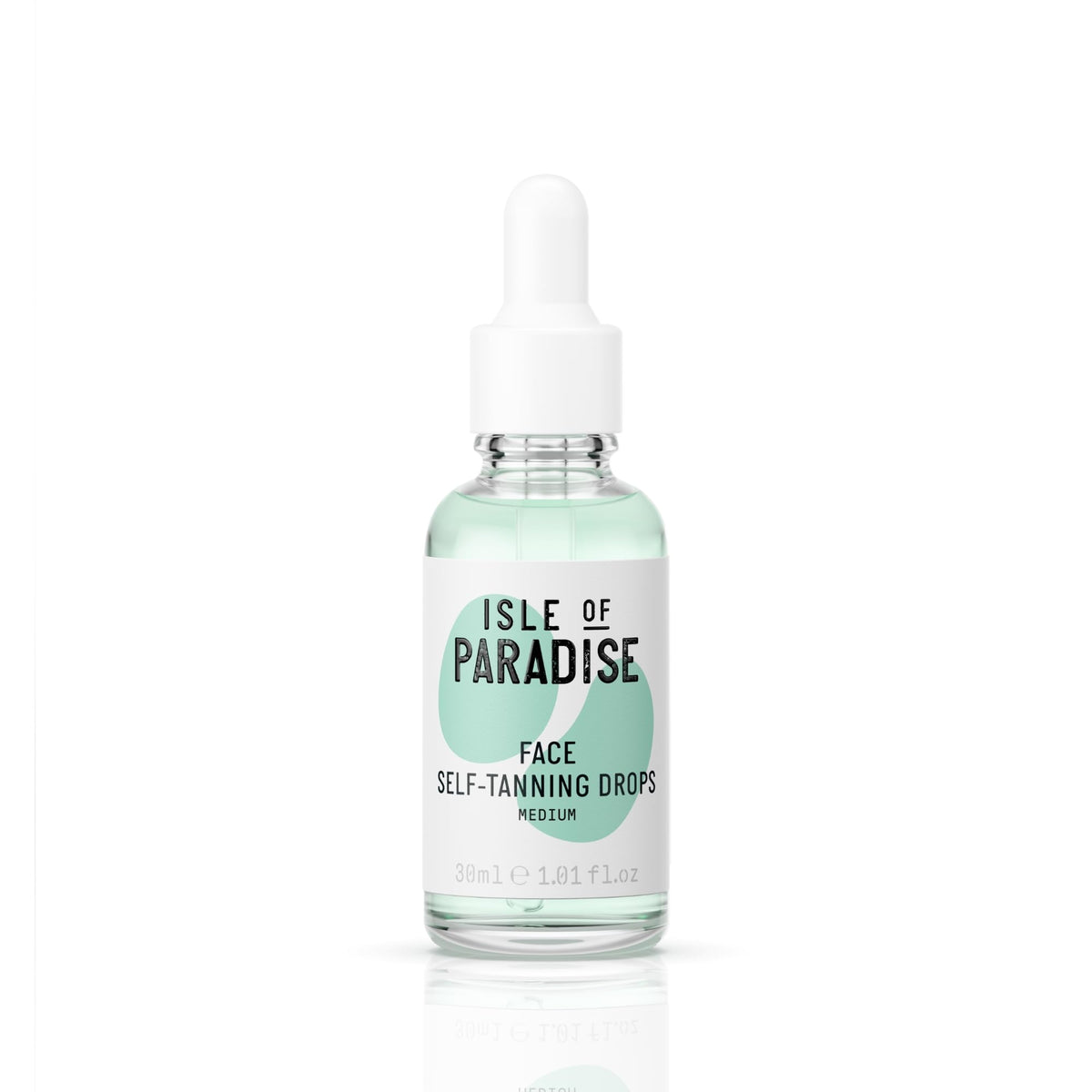 Isle of Paradise self-tanning drops bottle pour for easy control and customization