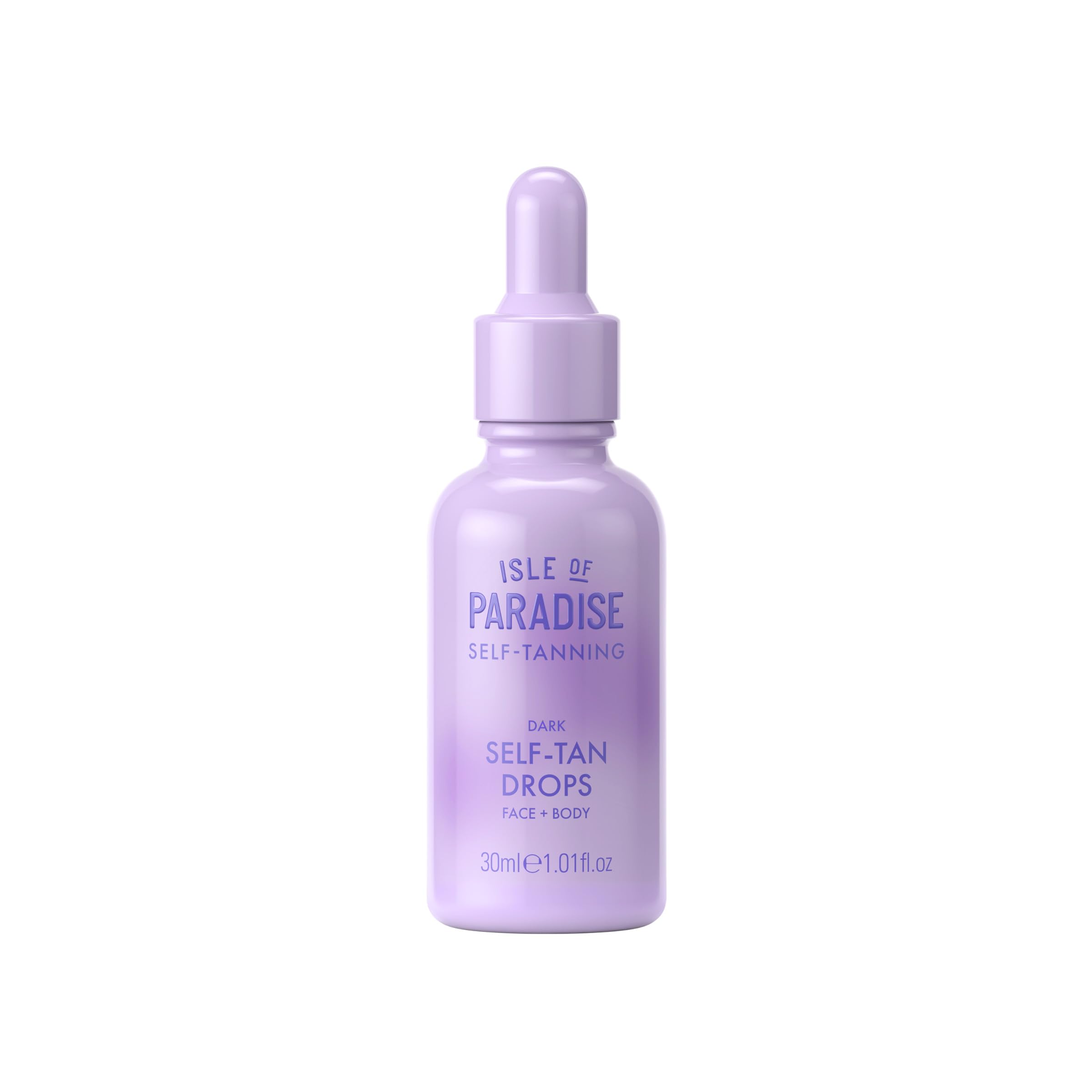 Isle of Paradise drops face-body mix blended with moisturizer for a customizable tan.