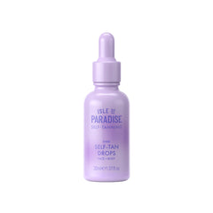 Isle of Paradise drops face-body mix blended with moisturizer for a customizable tan.