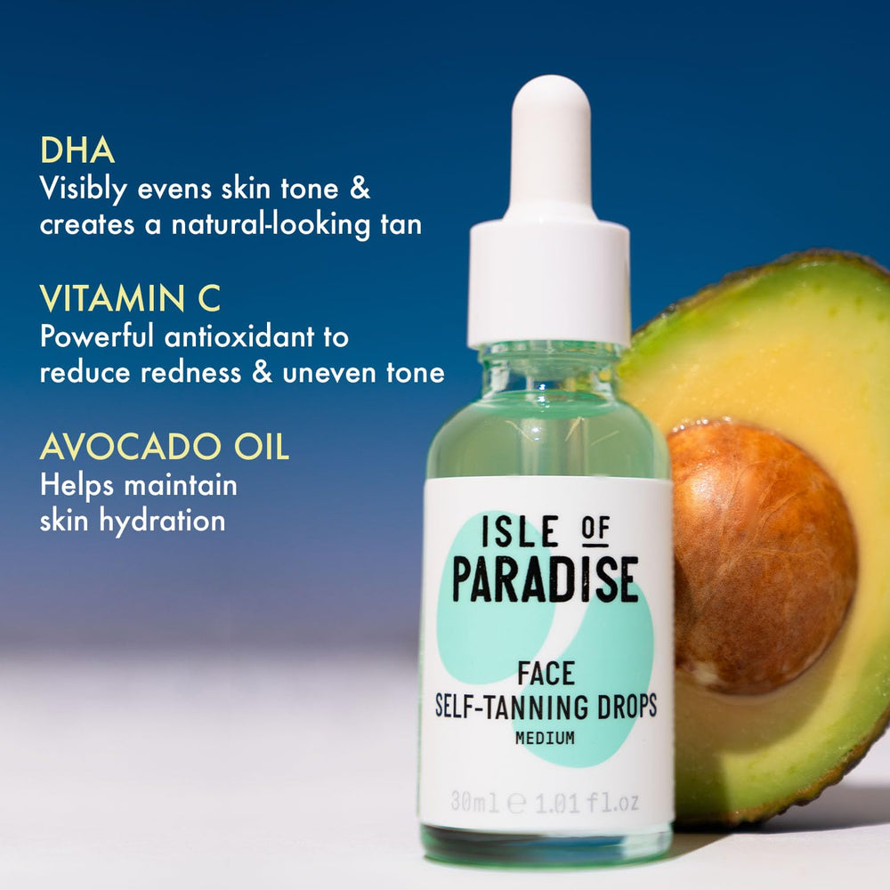 Isle of Paradise fragrance-free formula suitable for sensitive skin users.
