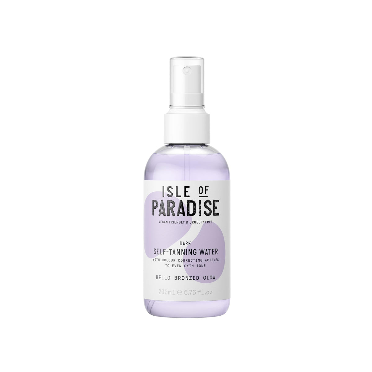 Isle of Paradise self tanning water bottle for at-home bronze glow