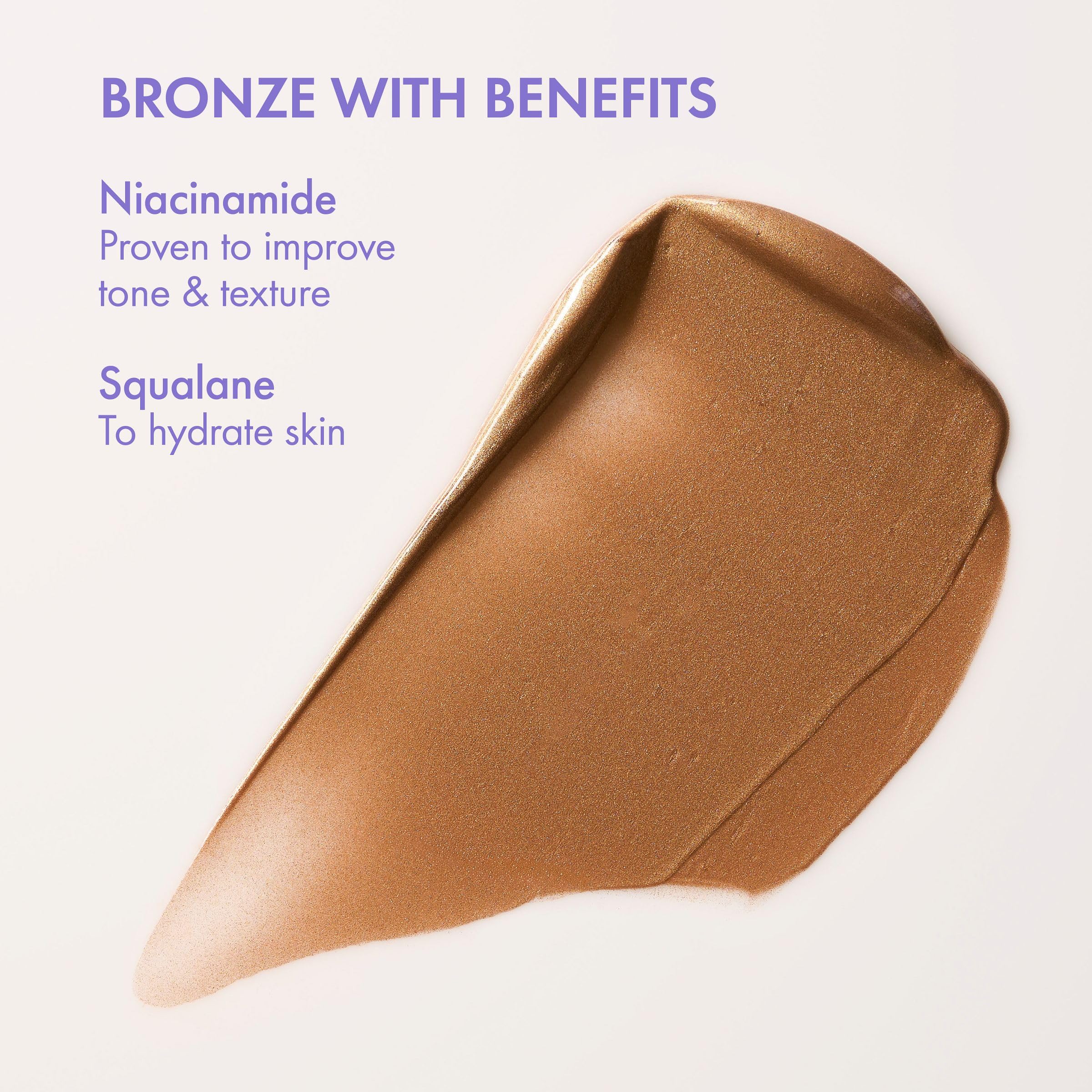 Hands applying Sunny Serum for quick, skin-friendly layering