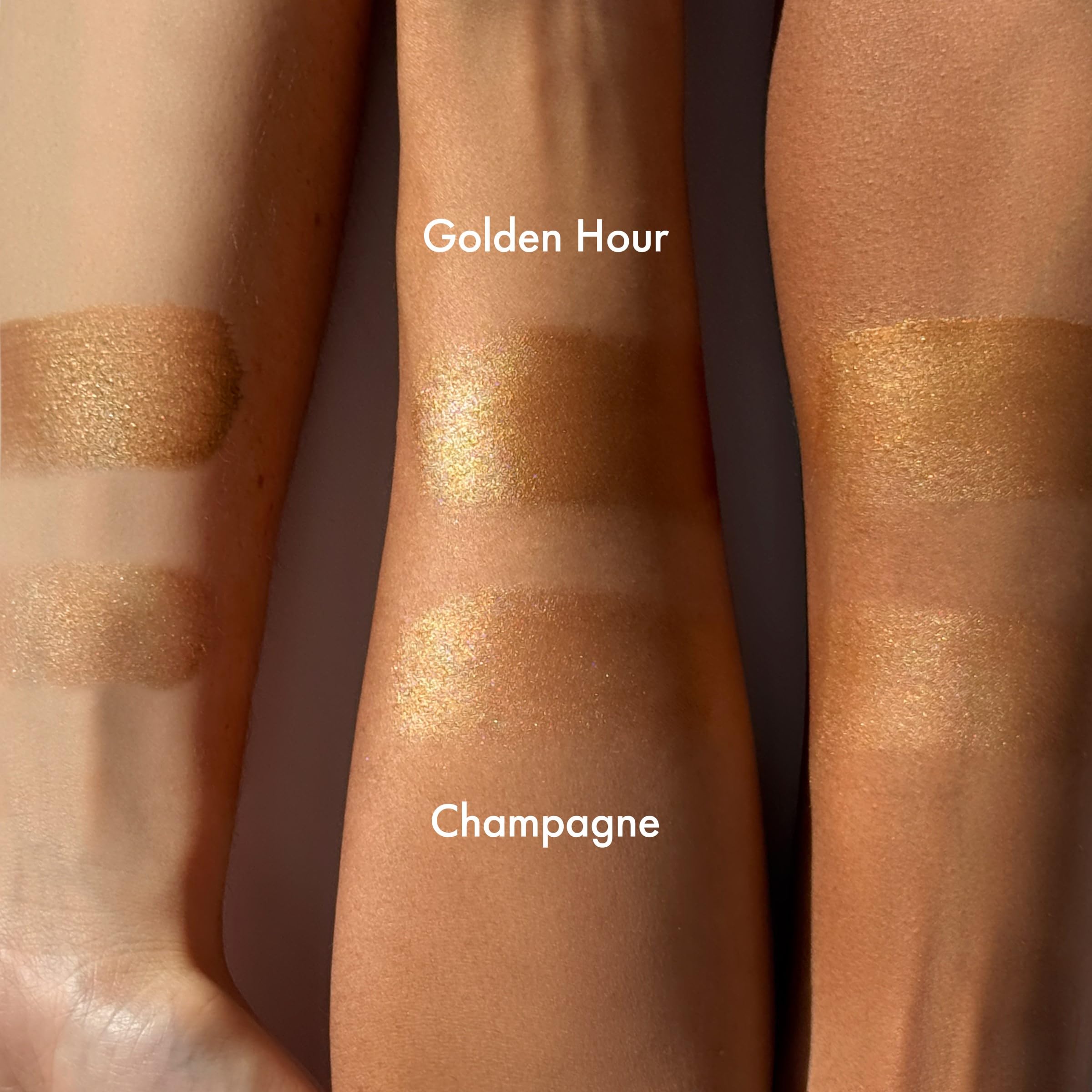 Isle of Paradise Sunny Serum Champagne non-streak formula on skin