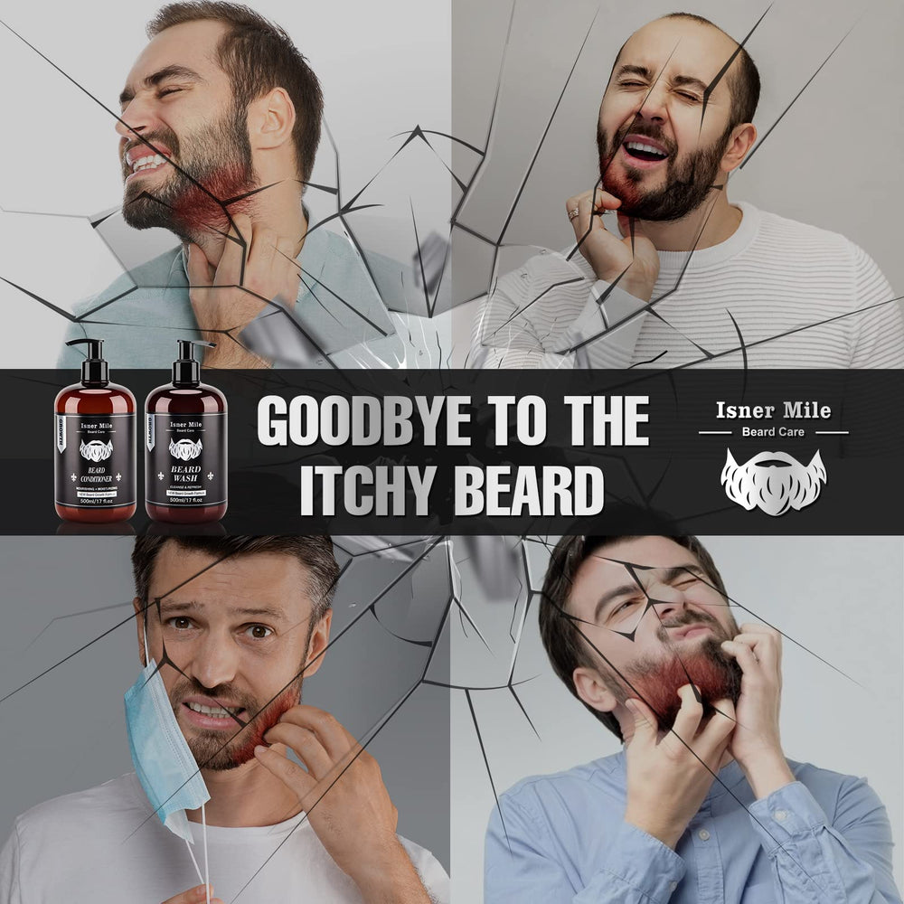 ISNER MILE Gift Set packaging highlights a practical beard care gift.