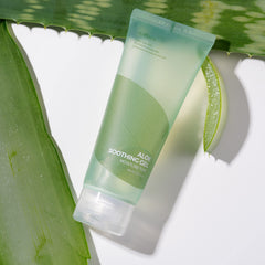 IsNtree Aloe Soothing Gel pump dispense enables convenient, mess-free application.