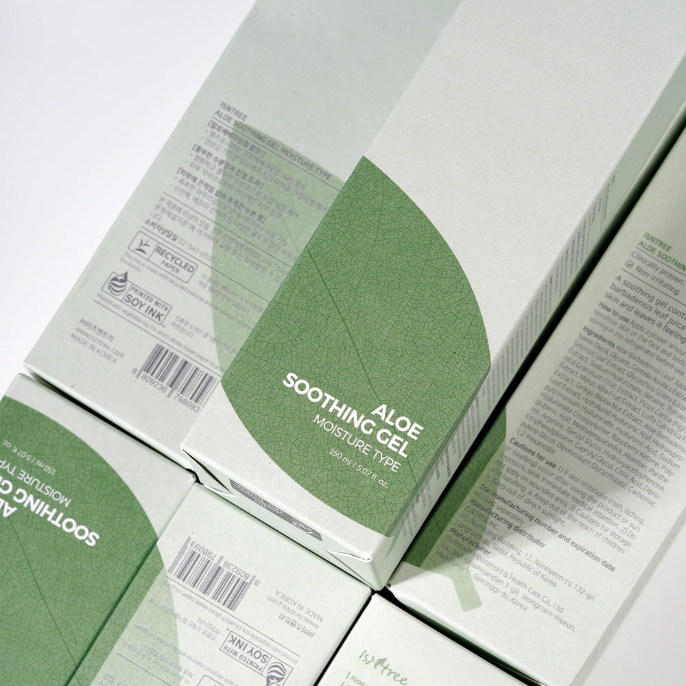 IsNtree Aloe Soothing Gel provides skin hydration boost for a refreshed feel.