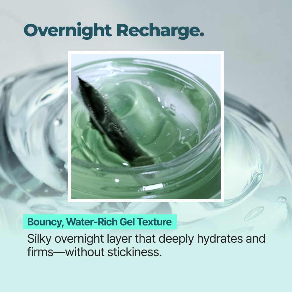 IsNtree Gim PDRN Deep Sleep Mask 8-hyaluronic-acids close-up for hydration.