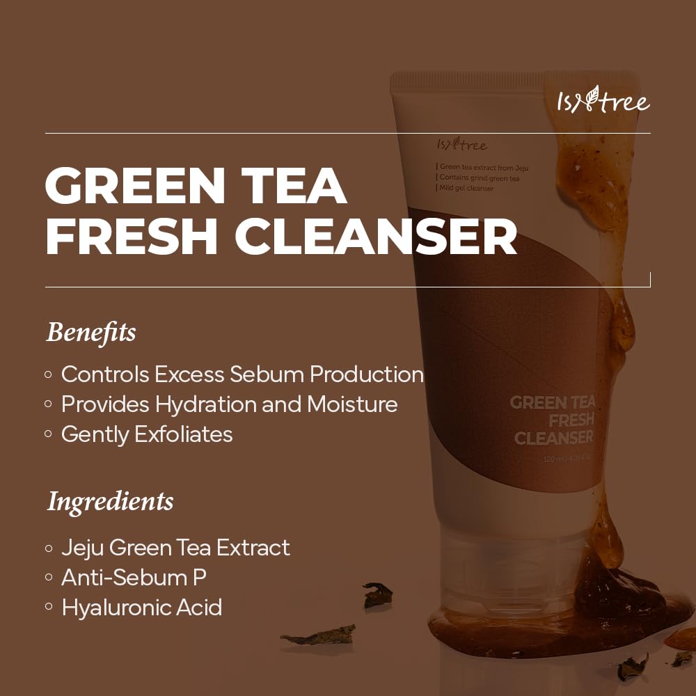 IsNtree micellar effect on skin demonstrates impurity removal without heavy residue.