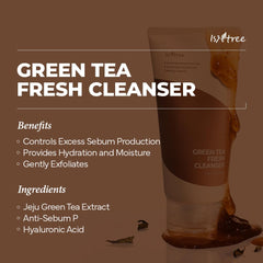 IsNtree micellar effect on skin demonstrates impurity removal without heavy residue.