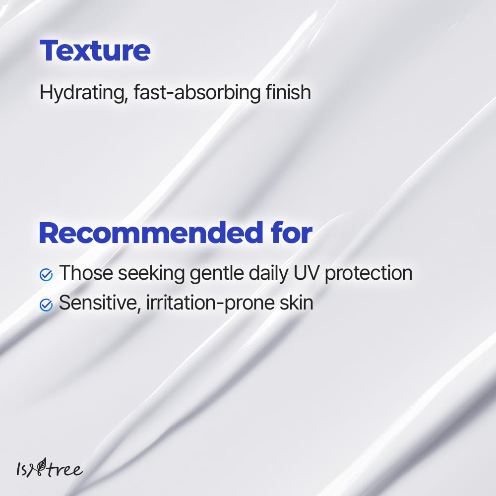 ISNTREE Hyaluronic Acid Daily Sun Gel packaging highlights minimal design.