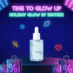IsNtree serum in hand showing lightweight texture