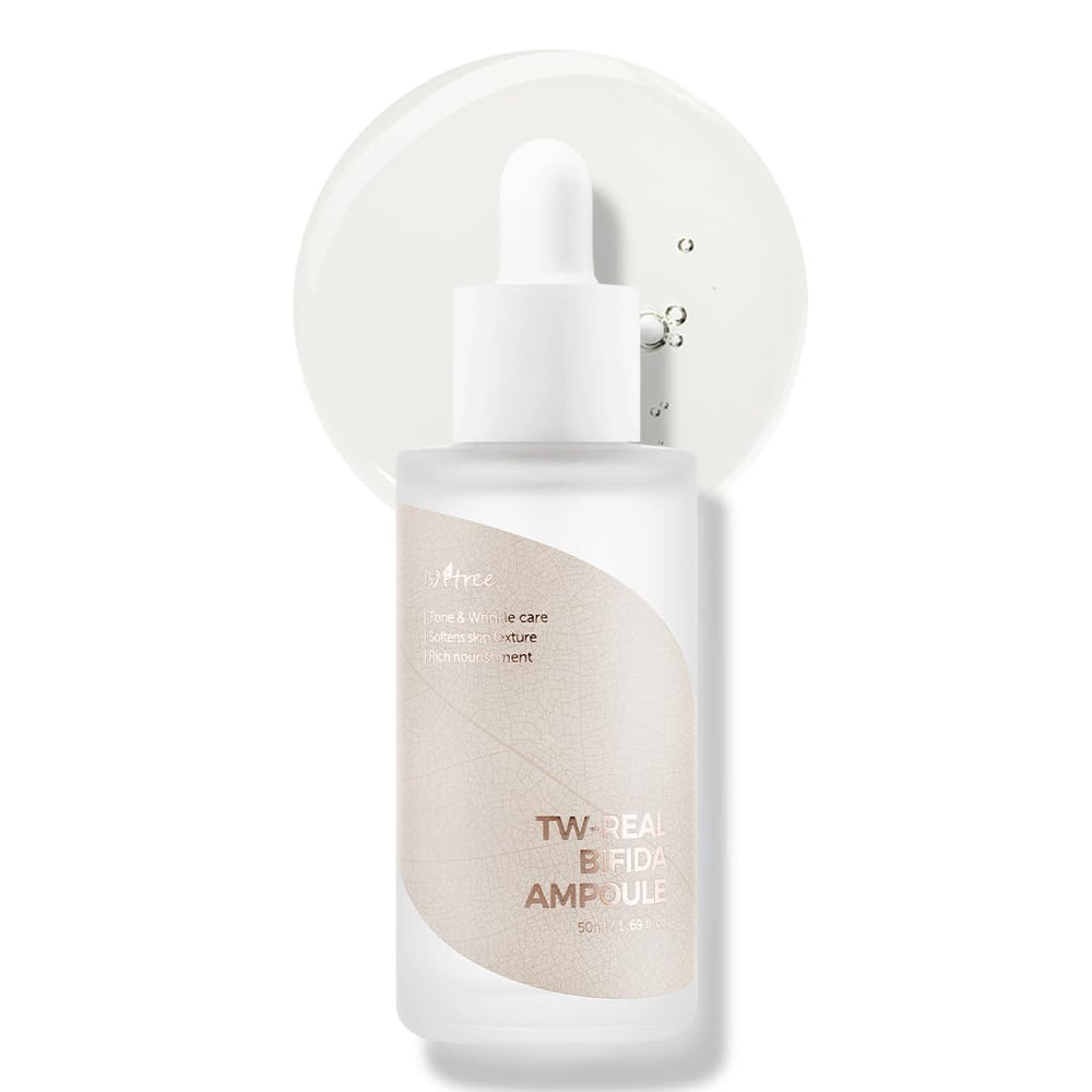 ISNTREE TW-Real Bifida Collagen Ampoule bottle delivering hydration and skin-repair nourishment.