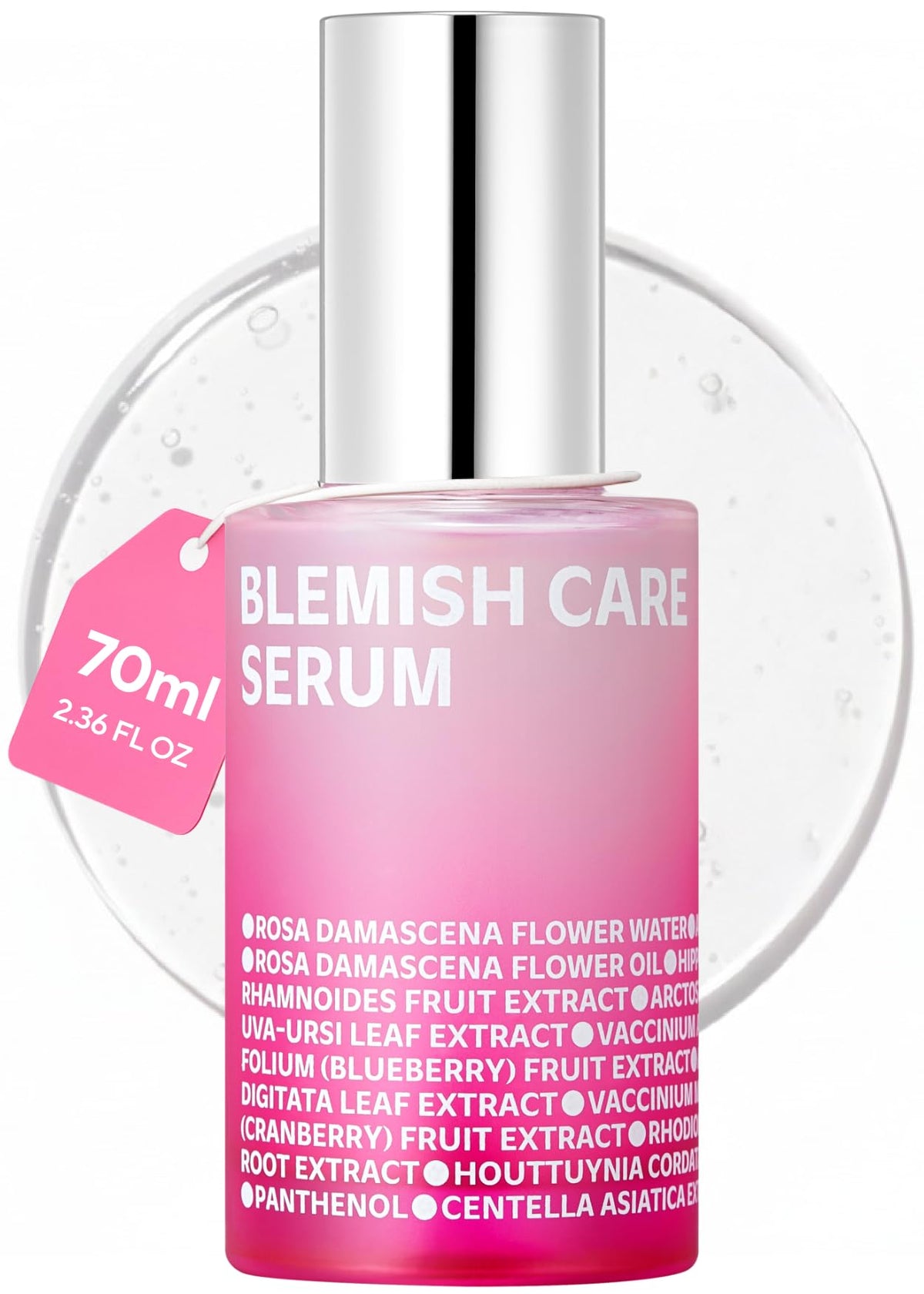 ISOI Blemish Care Up Serum bottle shown for radiant hydration and balanced skin.