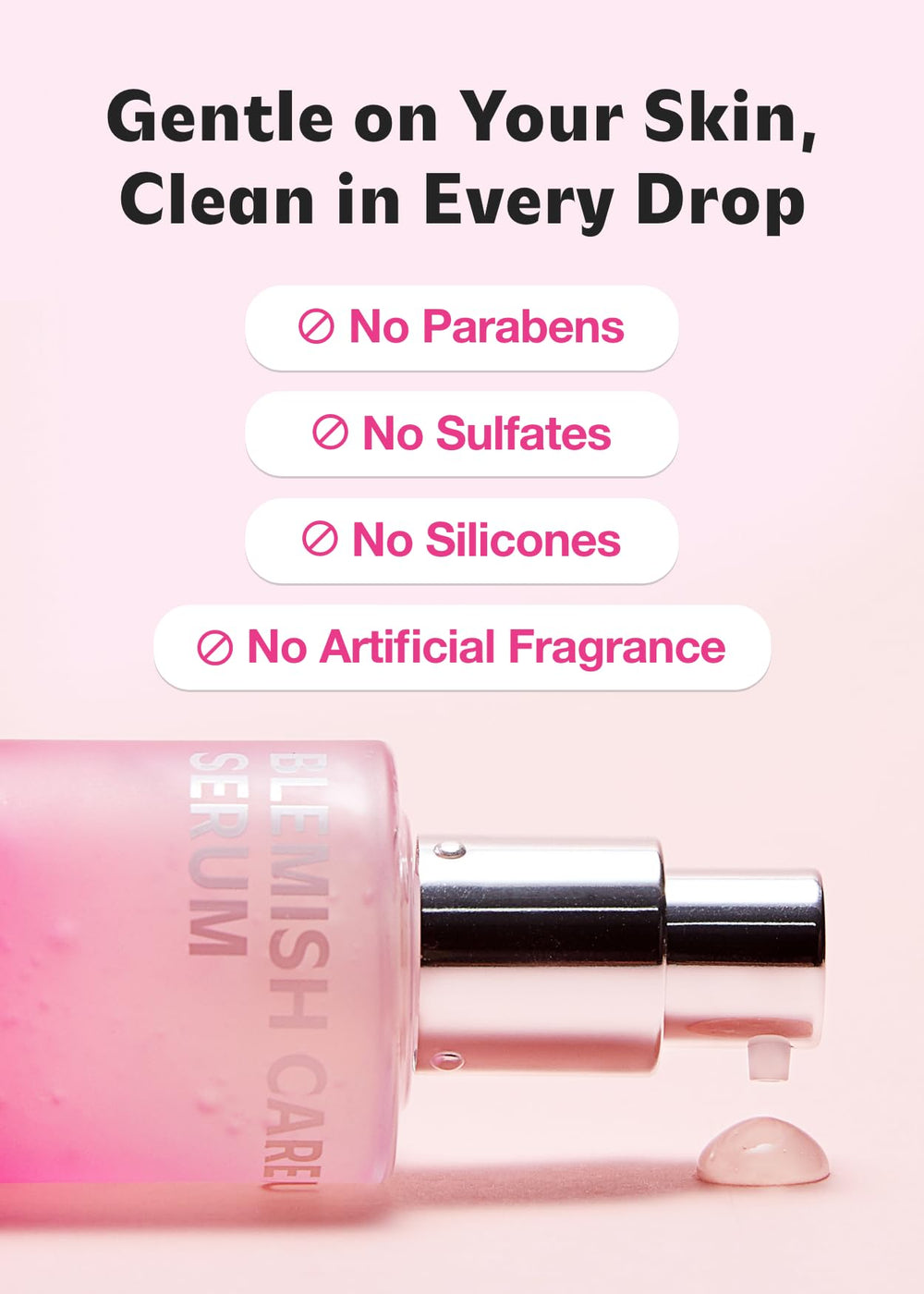 ISOI Blemish Care Up Serum vegan formula indicating gentle skincare option