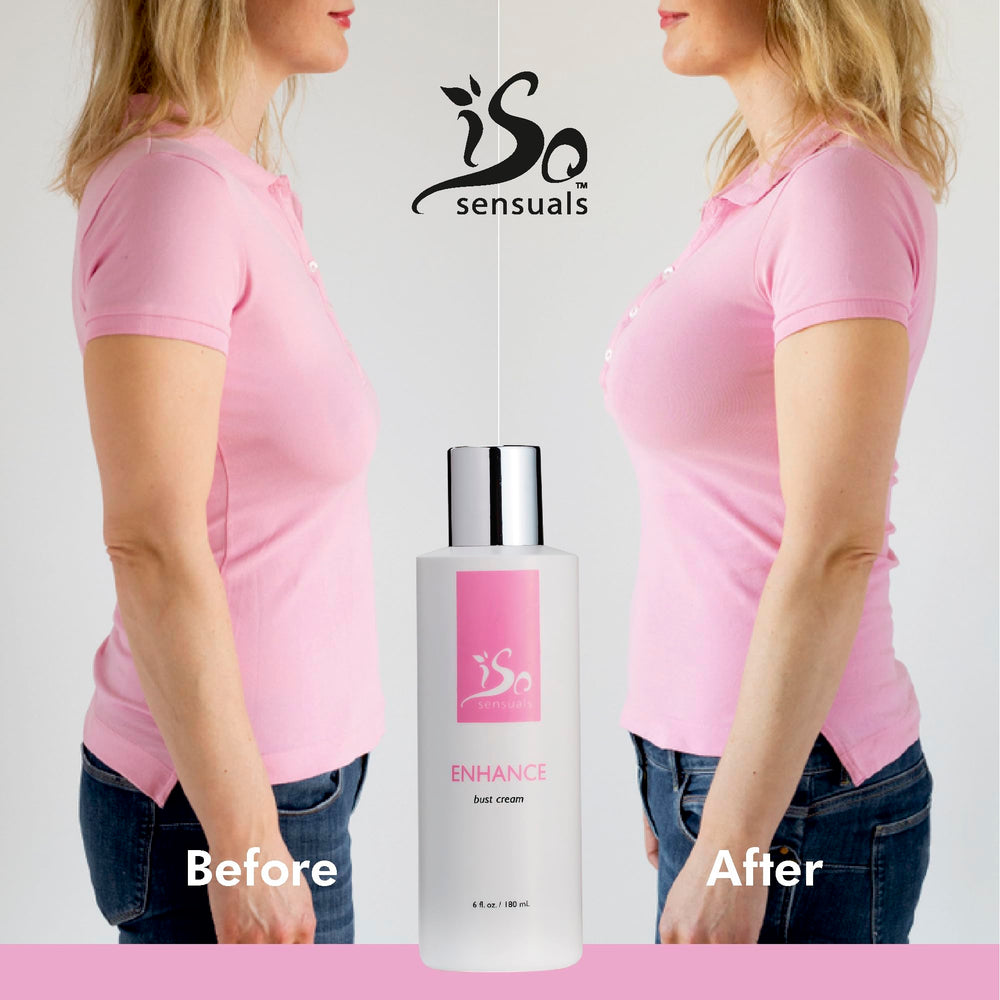 IsoSensuals ENHANCE two-month supply display communicates generous value.