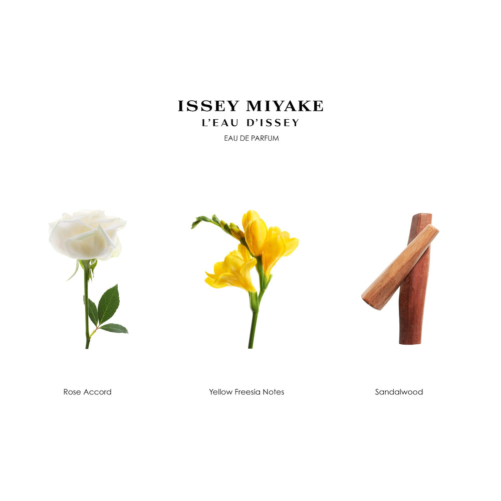 Issey Miyake L'Eau D'Issy bottle-back shows compact 200 ml packaging.