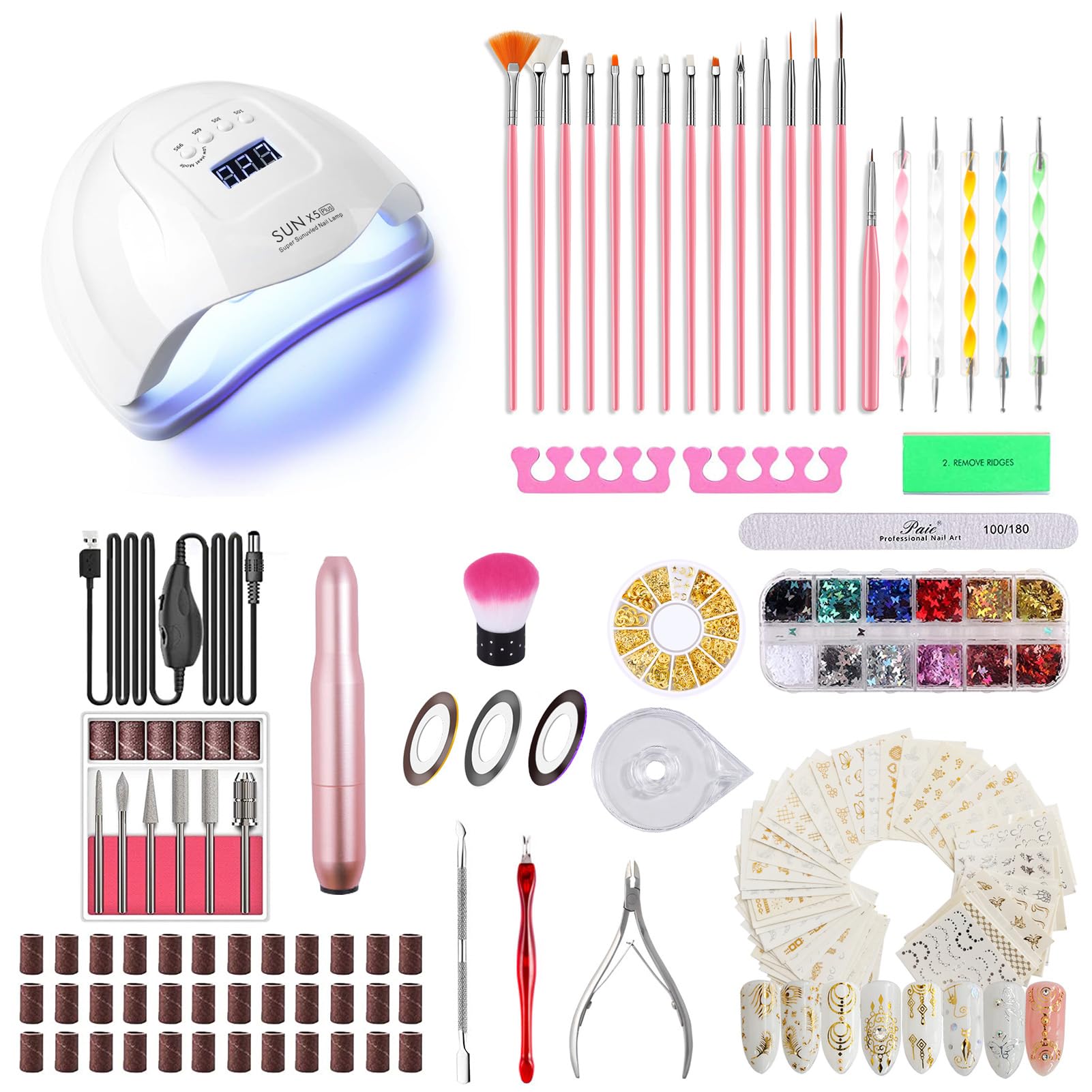 ISTOYALL Upgrad nail lamp delivers fast, even curing for gels at home.