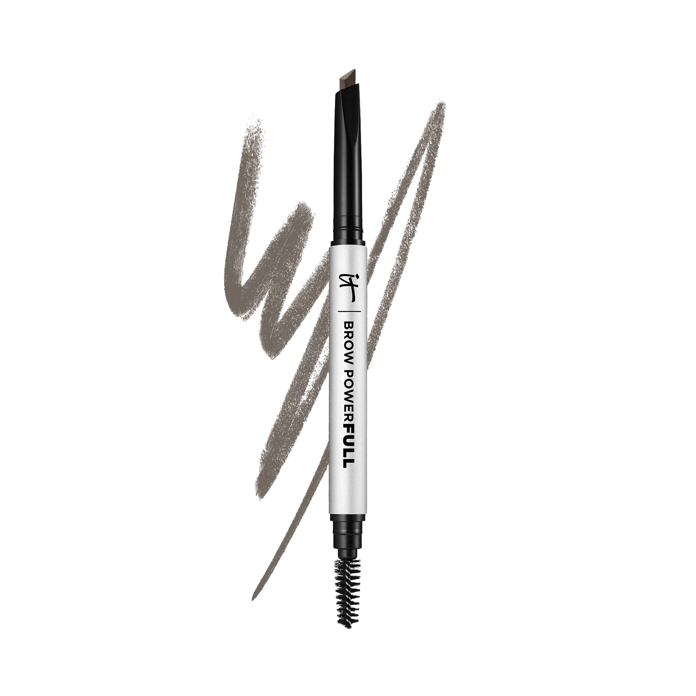 IT Cosmetics Brow PowerFULL triangular tip defines brows with bold volume.