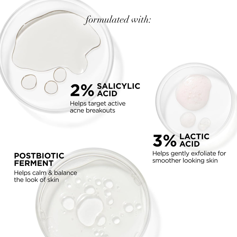 IT Cosmetics Bye Bye Breakout Serum under makeup image shows seamless layering during daytime skincare.