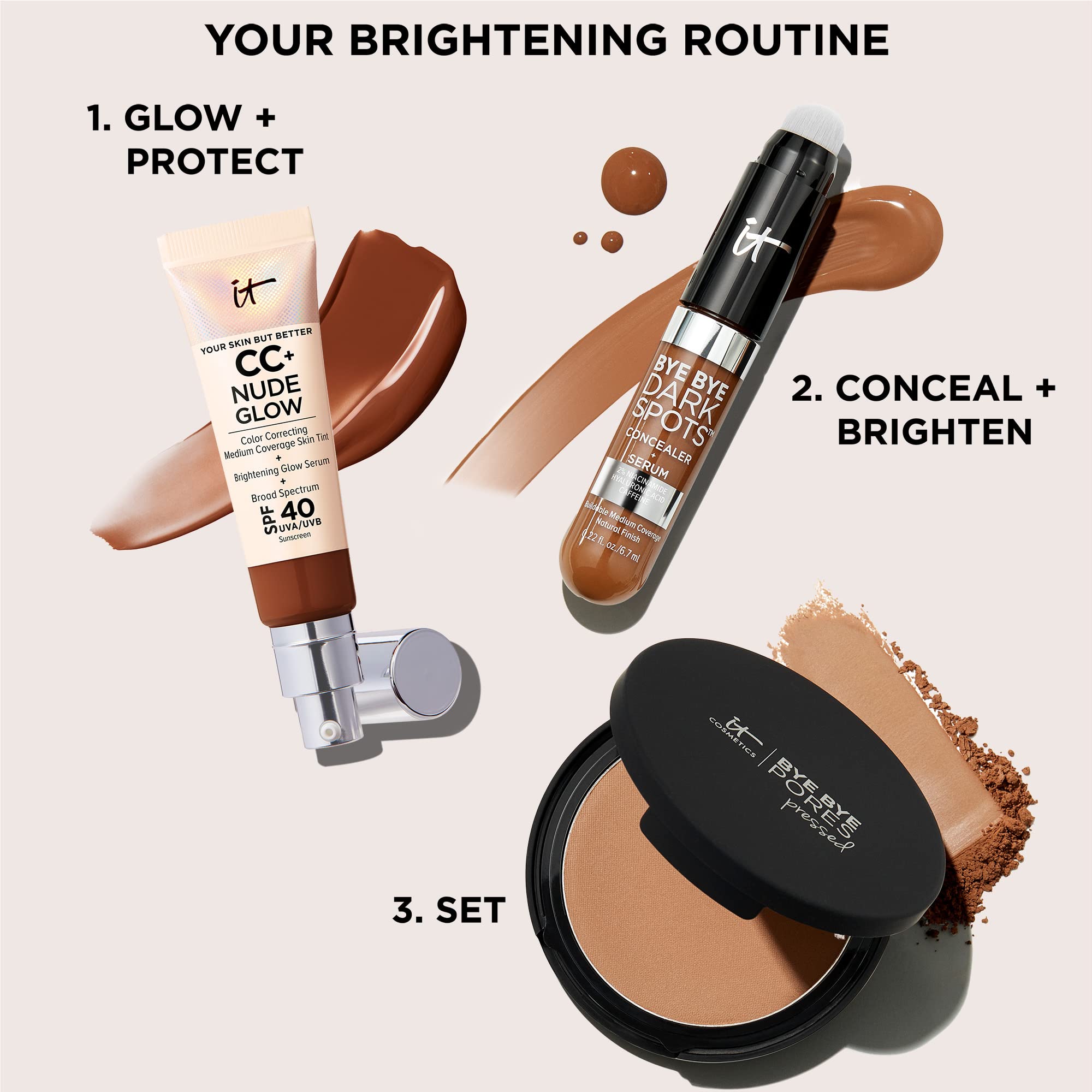 IT Cosmetics Bye Bye Dark Spots suitable for all skin types and shades.