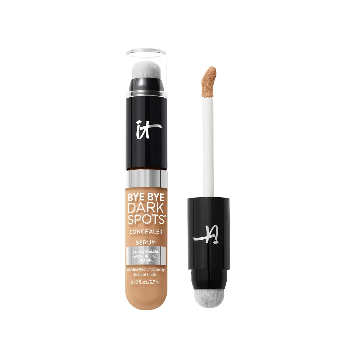 IT Cosmetics Bye Bye Dark Spots concealer-tube for portable coverage and brightening