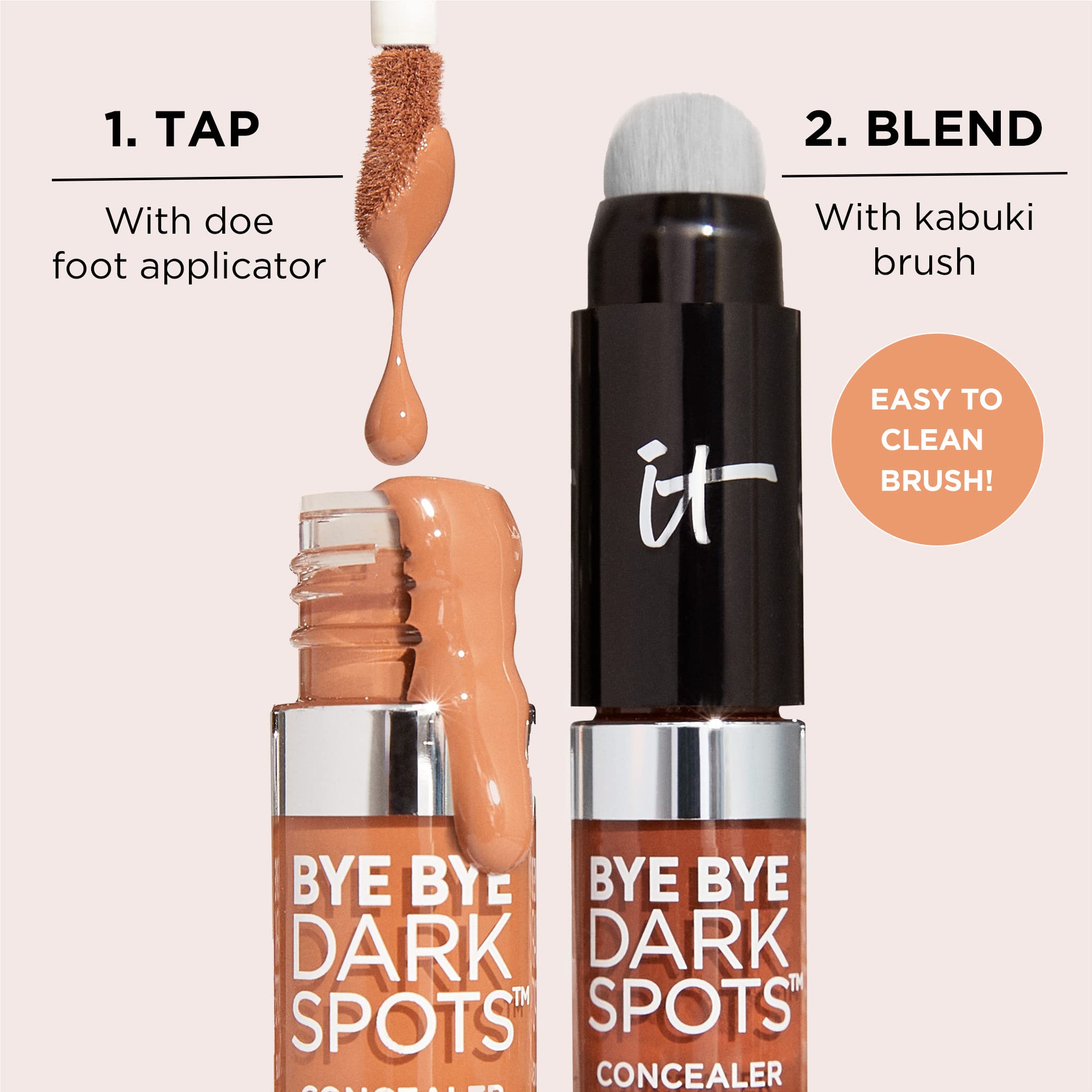 IT Cosmetics Bye Bye Dark Spots hyaluronic acid hydration close-up