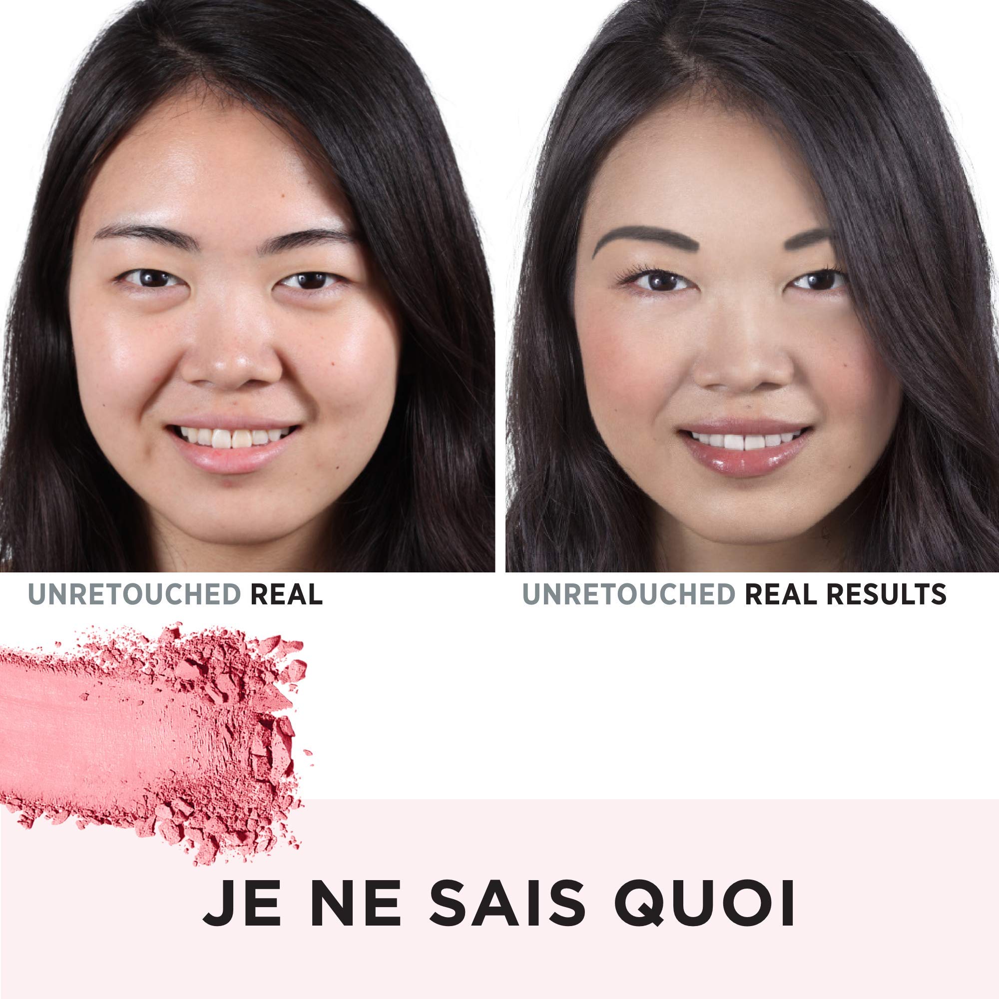 IT Cosmetics Bye Bye Pores Blush Je Ne Sai Quoi swatch reveals translucent, buildable color that blurs pores.