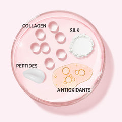 IT Cosmetics Bye Bye Pores Blush closeup-skin showcases natural radiance on a fresh complexion.