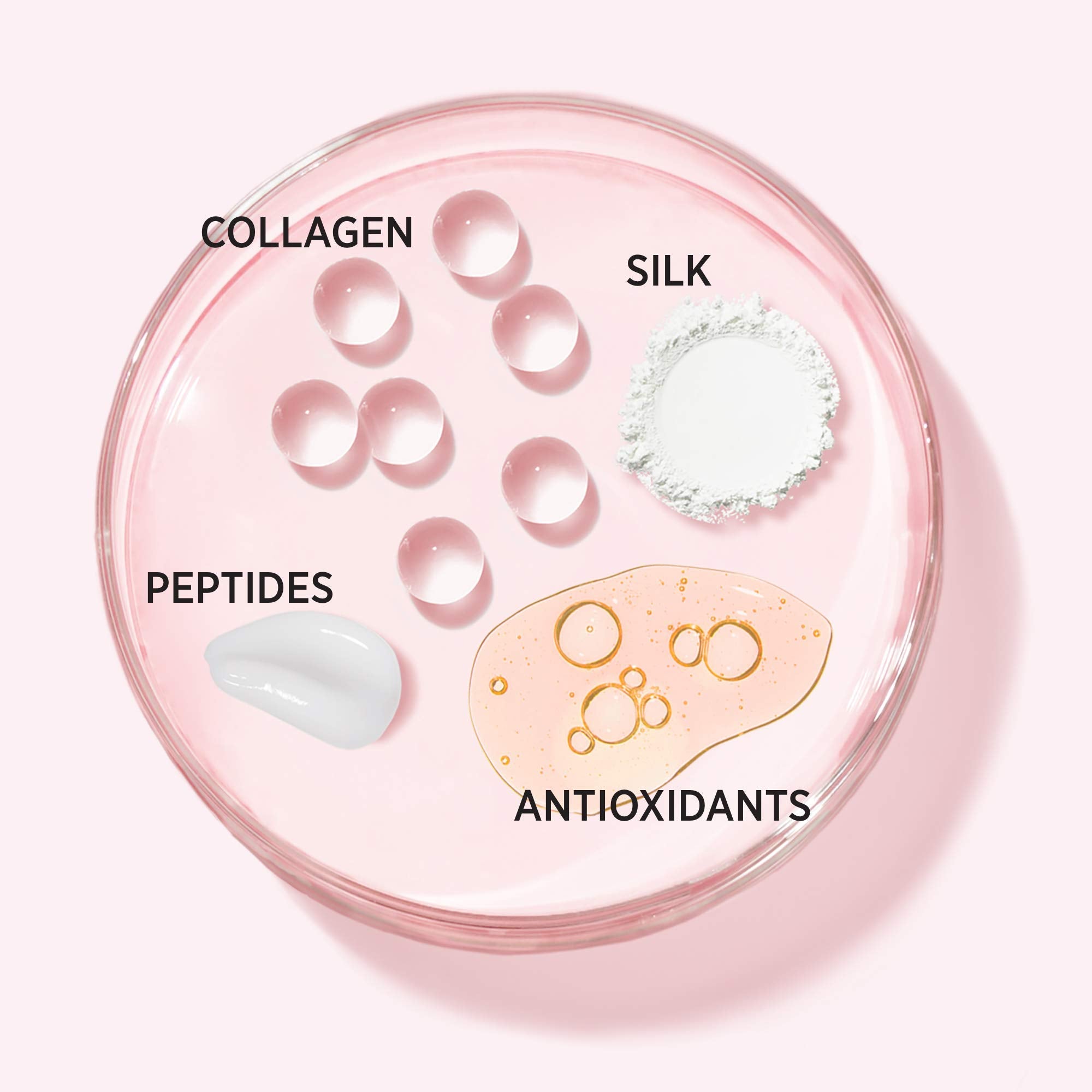 IT Cosmetics Bye Bye Pores Blush universal shade swatch on skin.