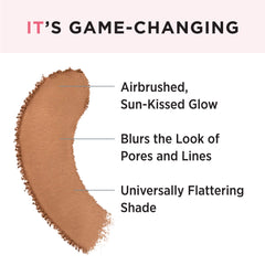IT Cosmetics Bye Bye Pores Bronzer sun-kissed warmth enhances complexion