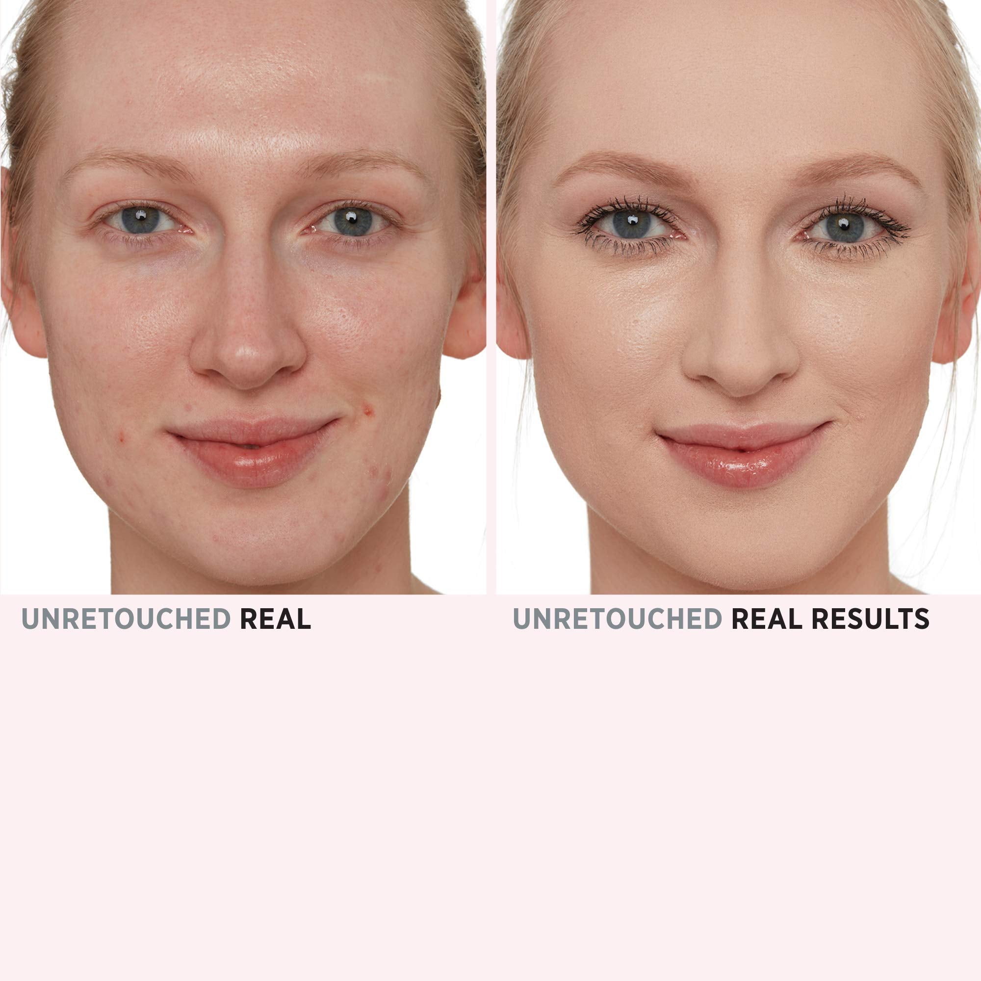 IT Cosmetics Bye Bye Pores brush application demonstrates easy setting