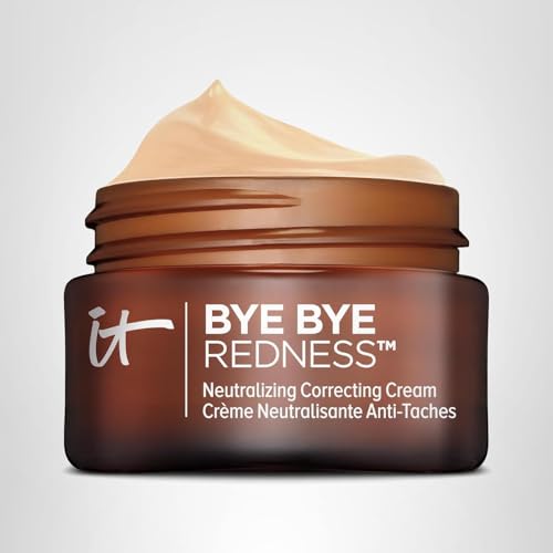 IT Cosmetics Bye Bye Redness full-coverage finish delivers even-toned, youthful-looking skin.