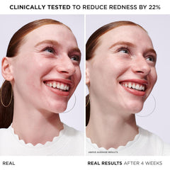 IT Cosmetics Bye Bye Redness Serum milky texture on skin with soothing finish