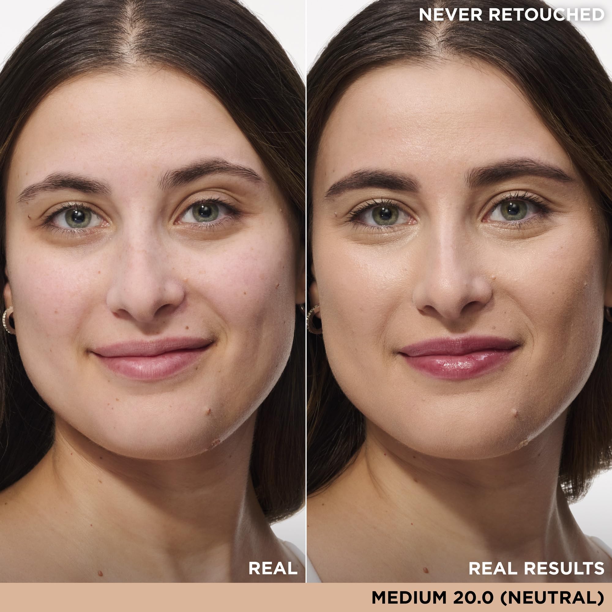 Bye Bye Under Eye Concealer application closeup shows creamy, crease-free texture.