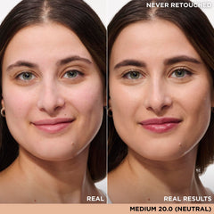 Bye Bye Under Eye Concealer application closeup shows creamy, crease-free texture.
