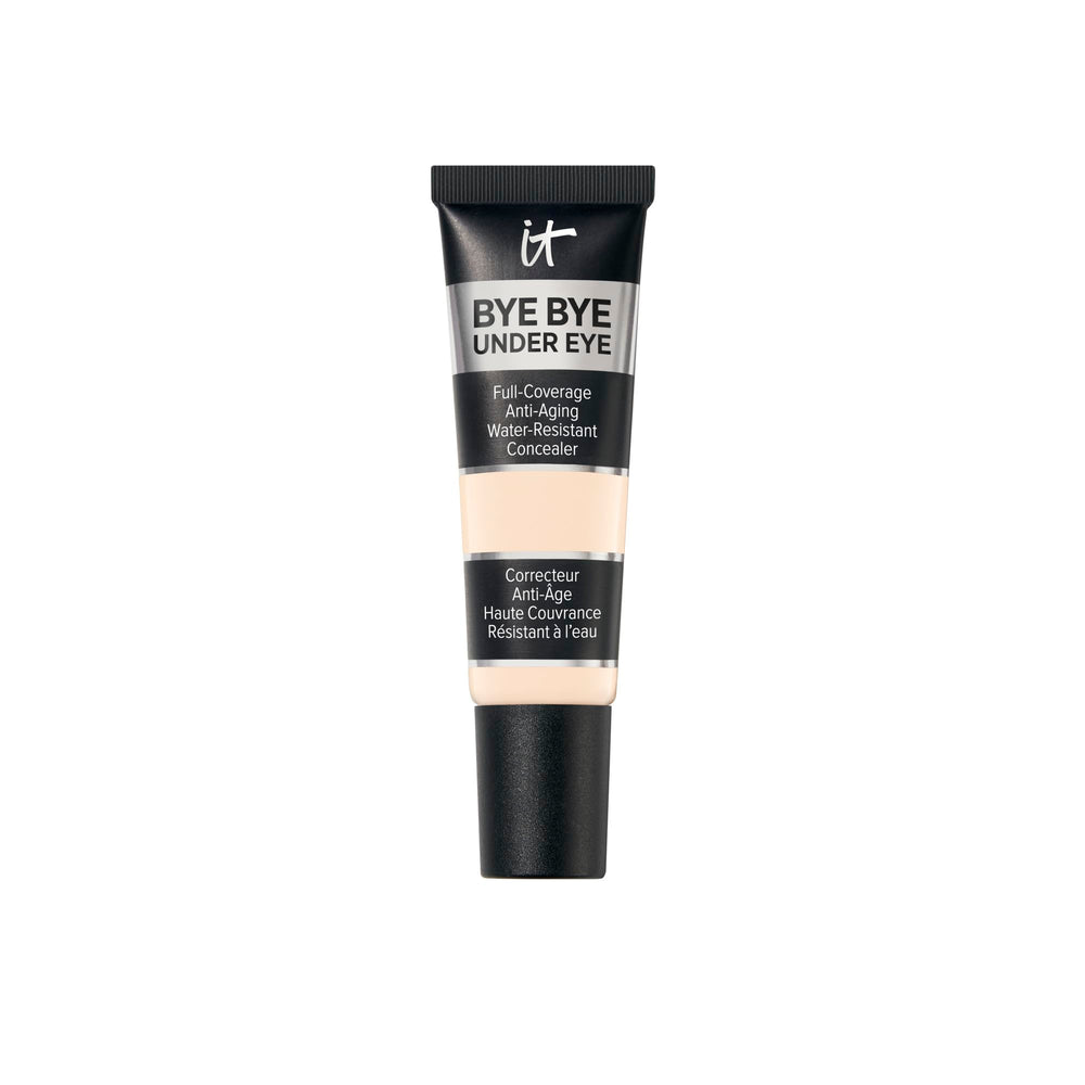 IT Cosmetics Bye Bye Under Eye Concealer Light bottle demonstrates long-lasting full coverage