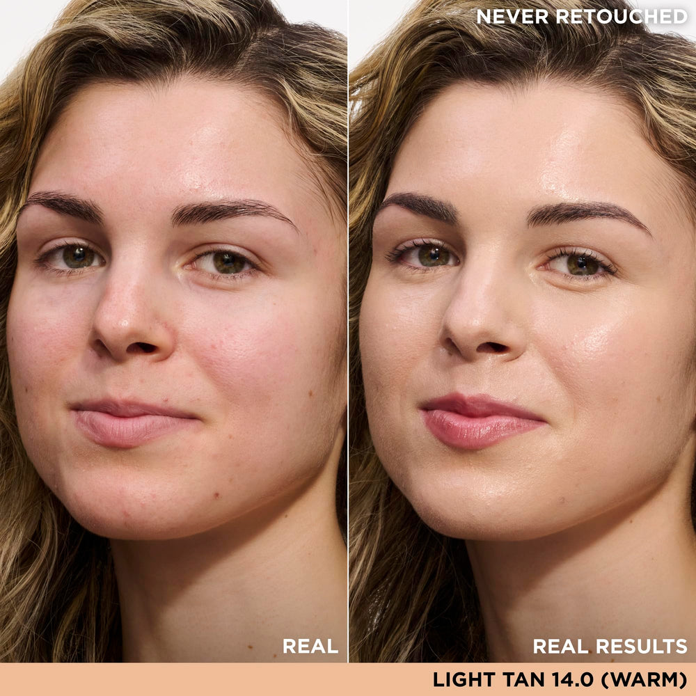 IT Cosmetics Bye Bye Under Eye concealer swatch shows creamy texture for smooth, crease-free coverage.