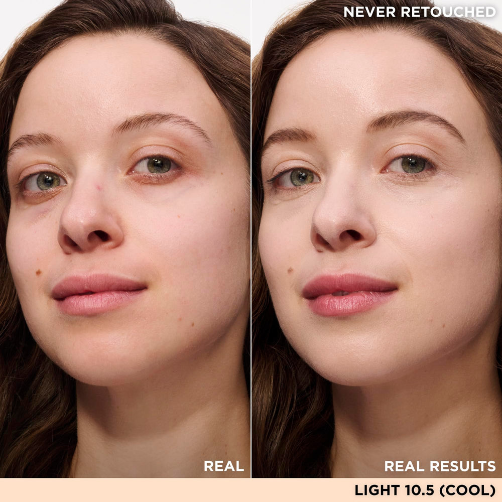 IT Cosmetics Bye Bye Under Eye Concealer Light texture swirl illustrates creamy coverage