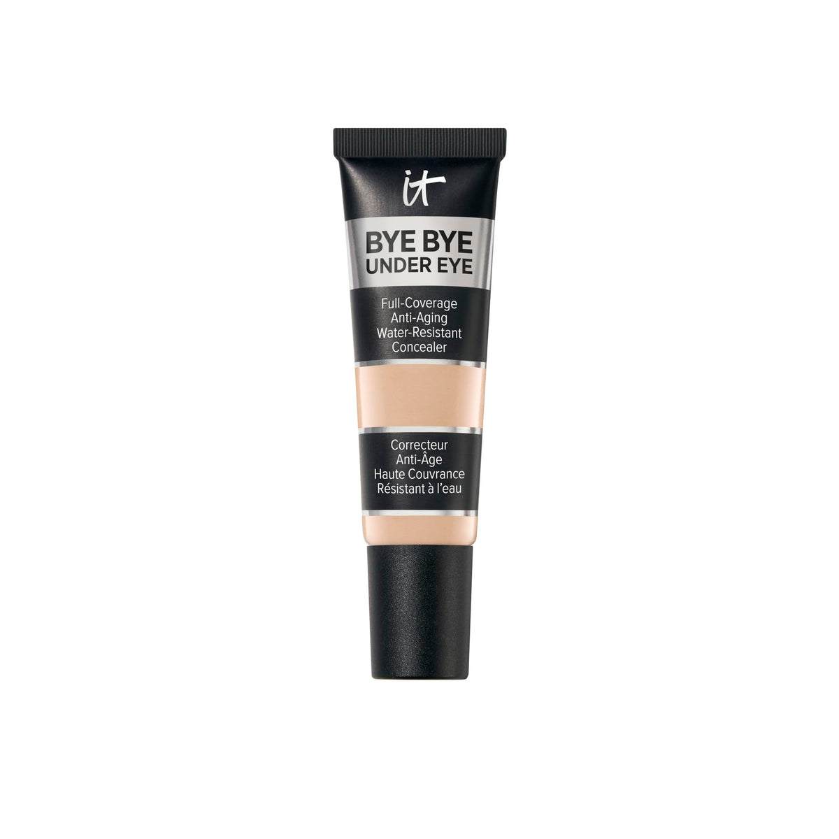 IT Cosmetics Bye Bye Under Eye Concealer medium bottle offers all-day coverage.