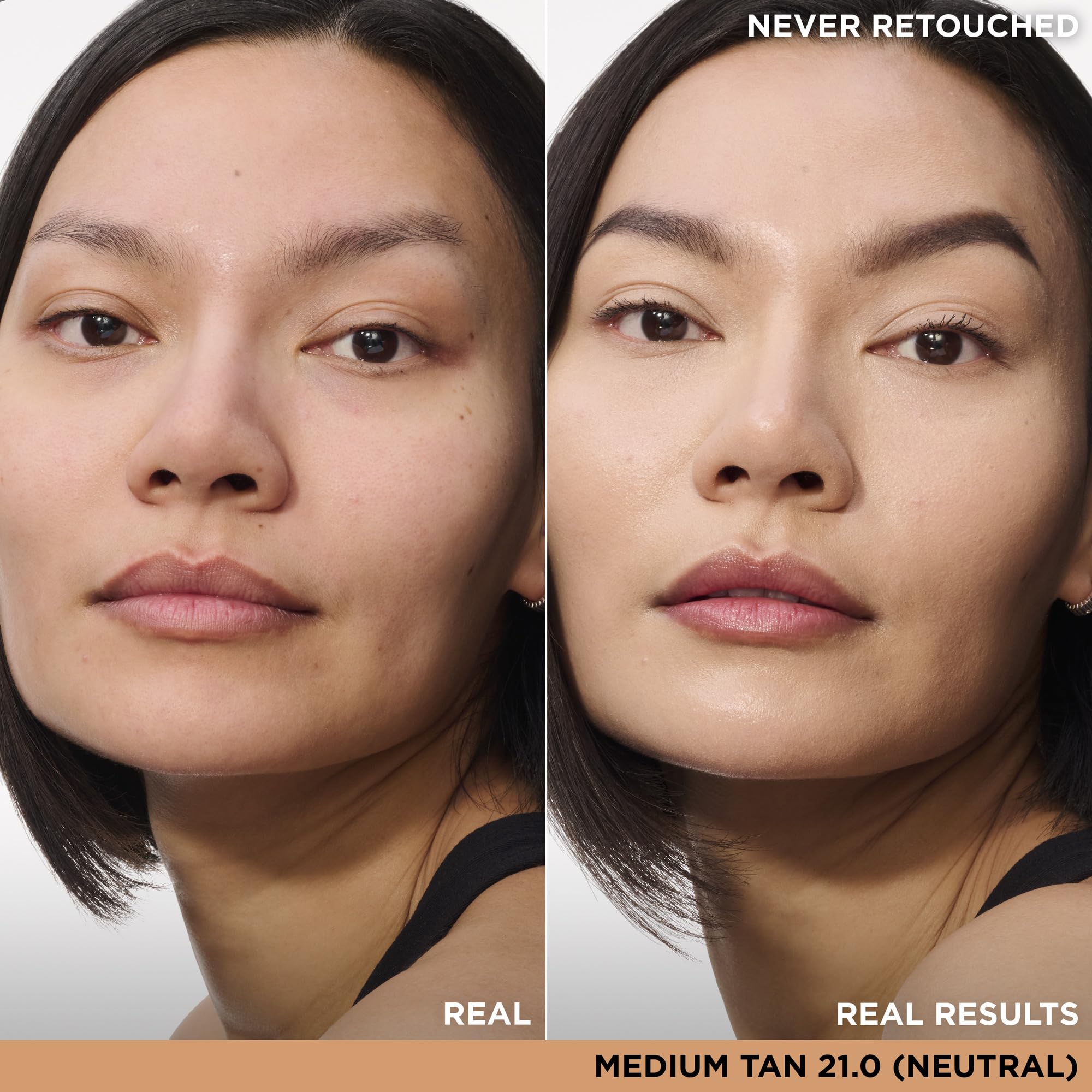 IT Cosmetics Bye Bye Under Eye Concealer Medium Tan swatch highlights brightening coverage for dark circles.