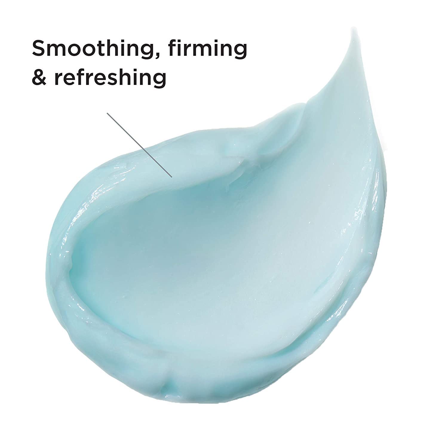 IT Cosmetics Bye Bye Under Eye Eye Cream texture swatch demonstrates creamy balm for hydration