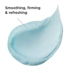 IT Cosmetics Bye Bye Under Eye Eye Cream texture swatch demonstrates creamy balm for hydration